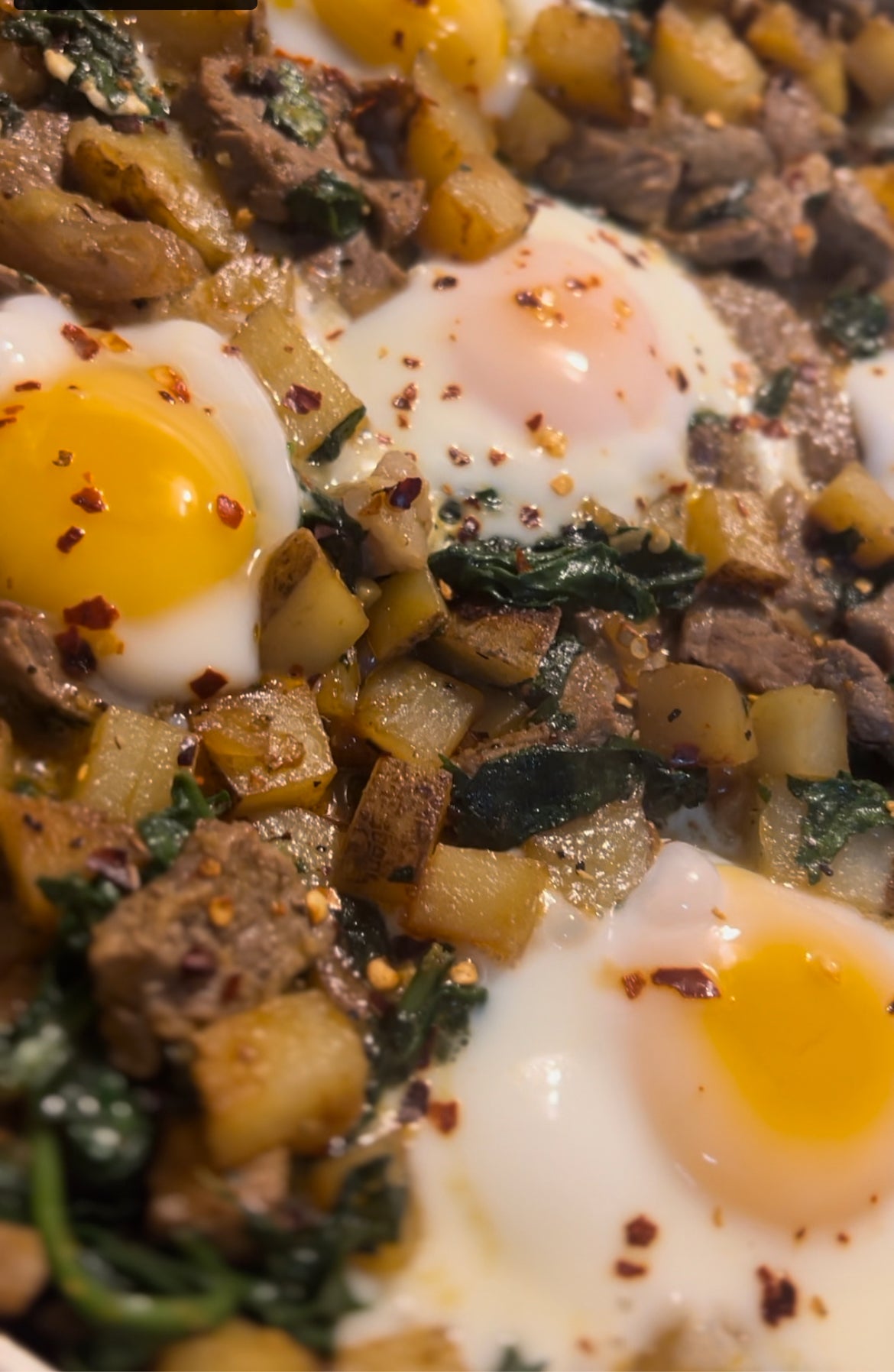 Steak and Egg Casserole